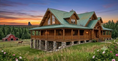 Grande Prairie acreage home